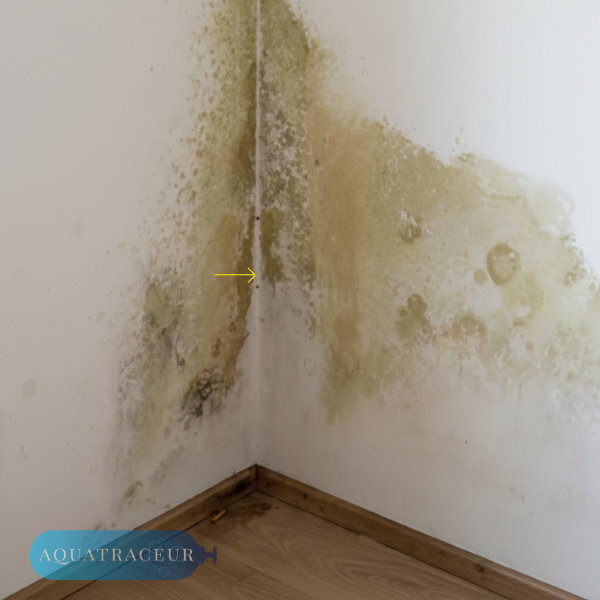 Technicien Aquatraceur en intervention de détection d'infiltration